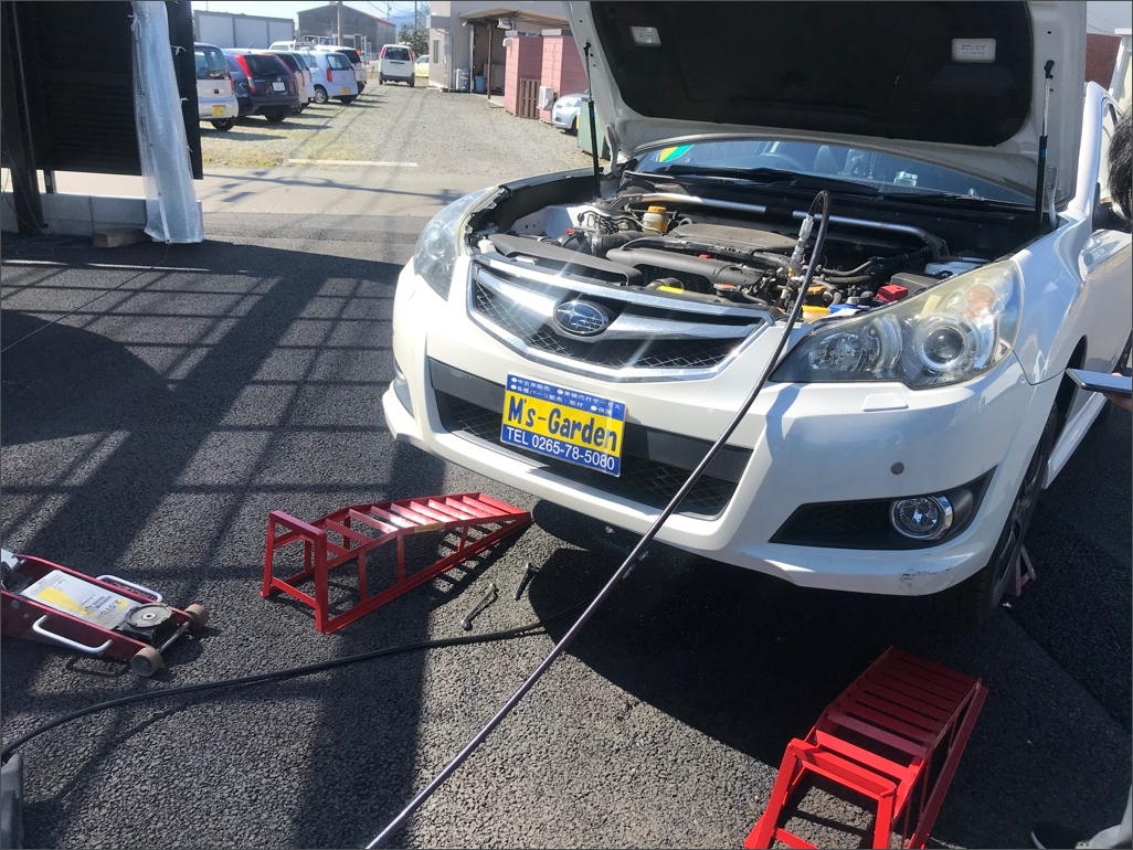 SUBARU スバル レガシー ボクサーエンジン 2012年式 走行距離8.5 万km (エンジン内部洗浄 TEREXS)（長野県）