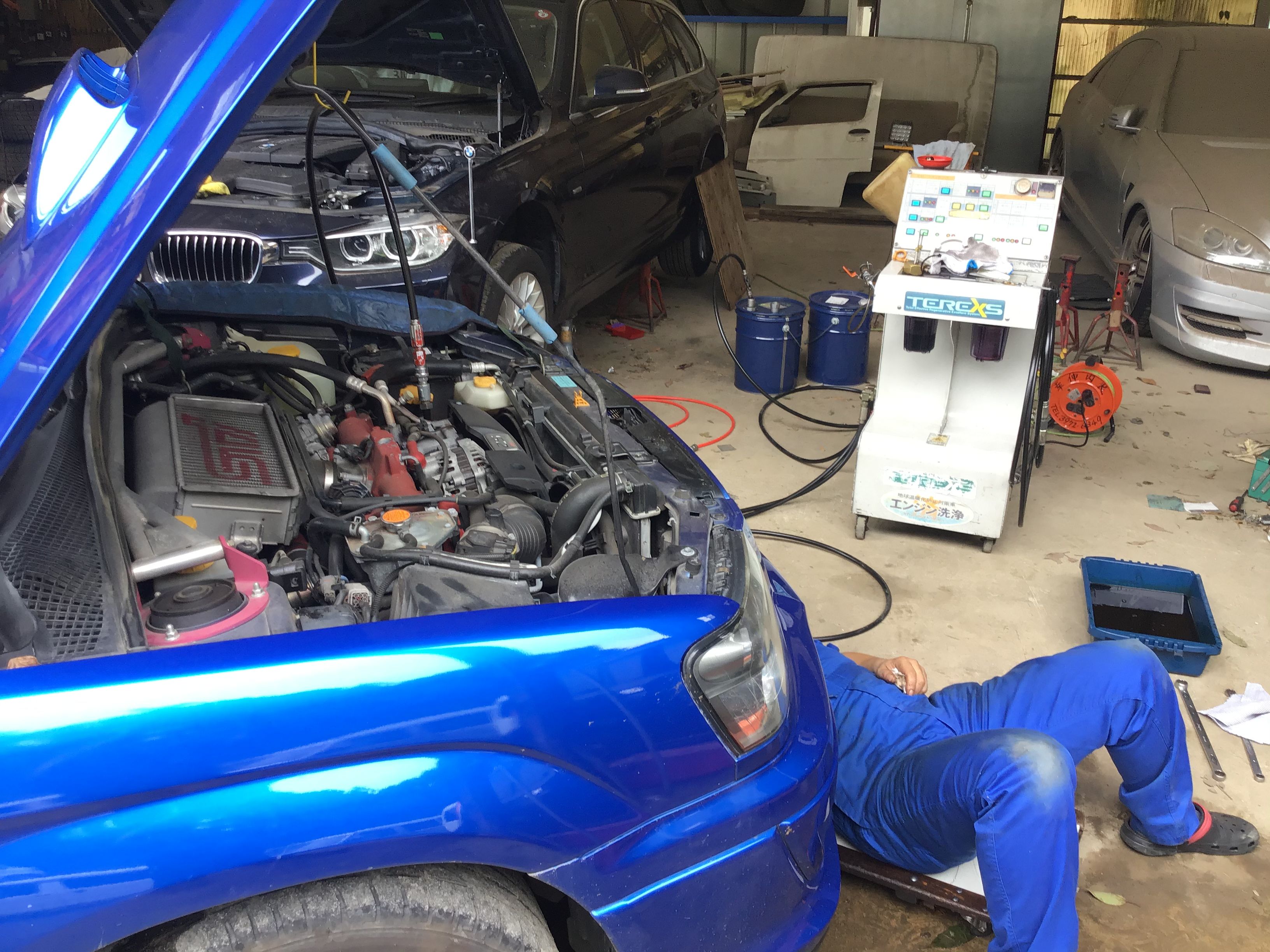 SUBARU スバル フォレスター STI ボクサーエンジン SG9 EJ25