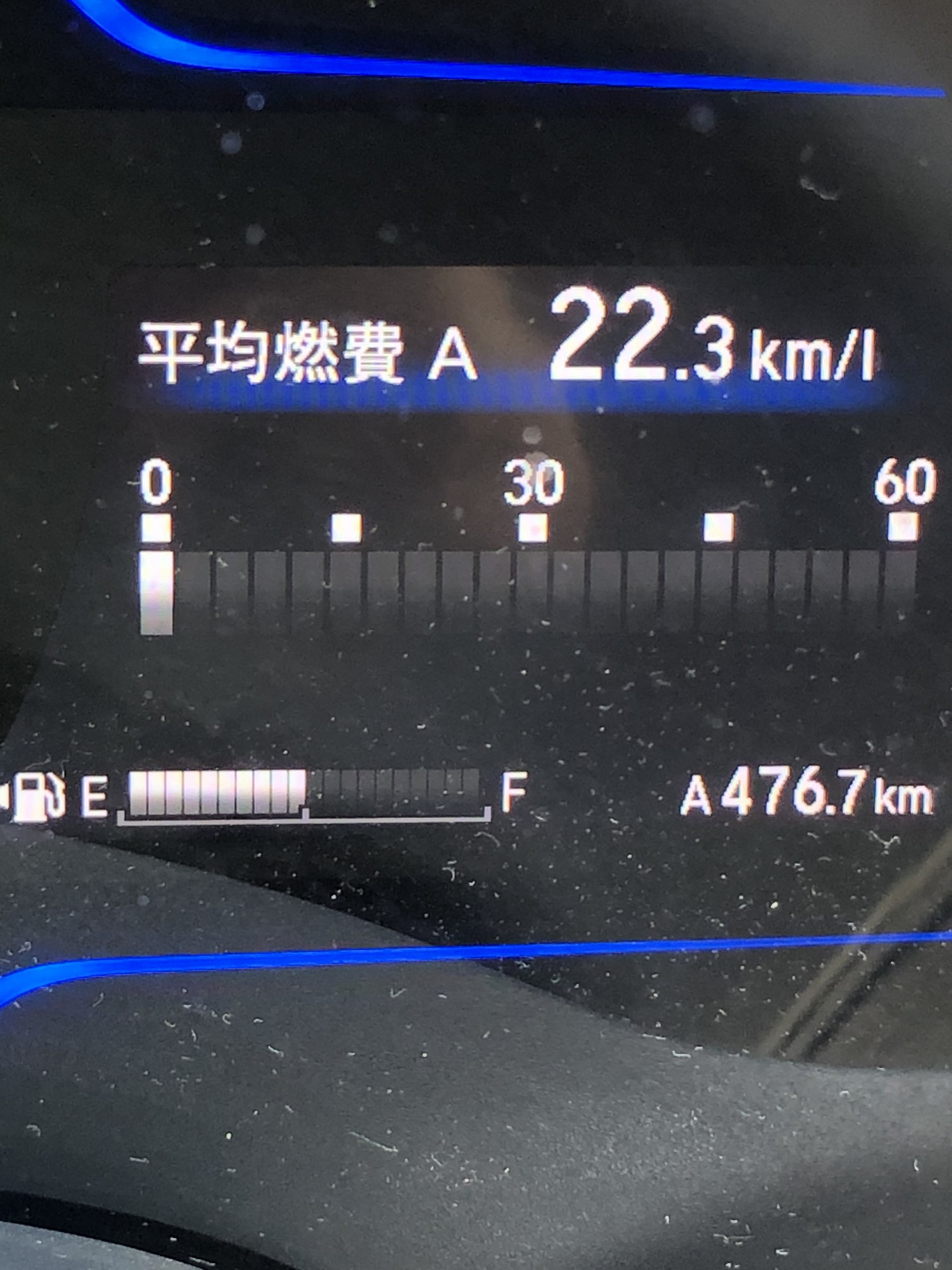 ついに燃費20ℓの壁を超えました！(TEREXS)（長野県）