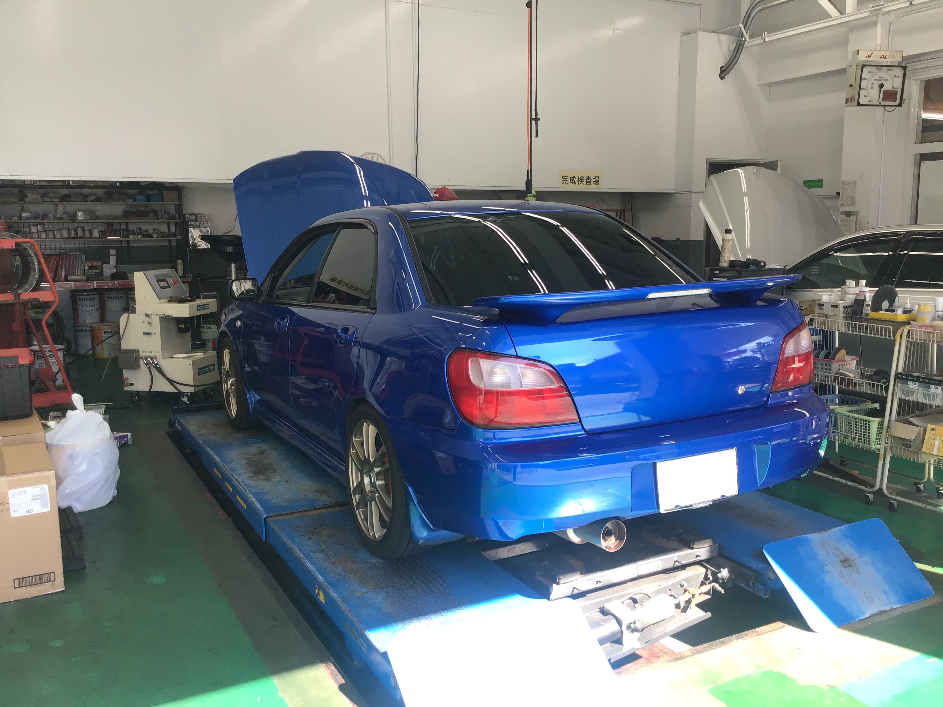 SUBARU スバル インプレッサ NA  ボクサーエンジン内部洗浄(TEREXS)　Dr.Driveセルフ烏山店様（東京都世田谷区）