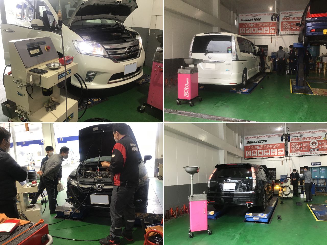 NISSAN 日産 セレナ C26 エンジン内部洗浄(TEREXS)　セルフ千葉店　日石レオン様（千葉県千葉市）