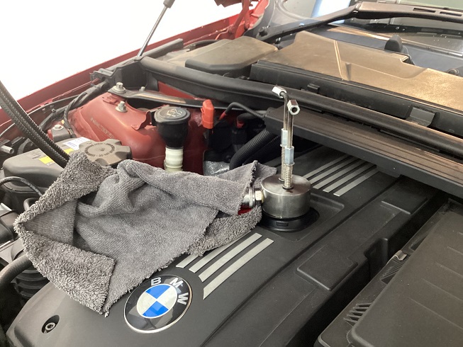 BMW E93 335i カブリオレ 走行距離：175,000㎞ 整備 TEREXS エンジン内部洗浄 オイル交換