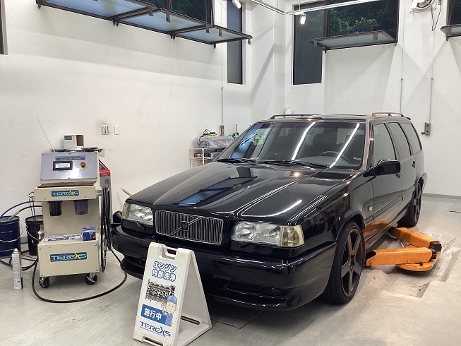 VOLVO ボルボ 850 T-5R エステート 整備 エンジン内部洗浄 オイル交換