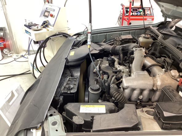 クラウン 1JZ 直噴エンジンはスラッジが溜まりやすい⁈ JZS171 クラウンエステート エンジン内部洗浄でオーナー様も驚きの体感！