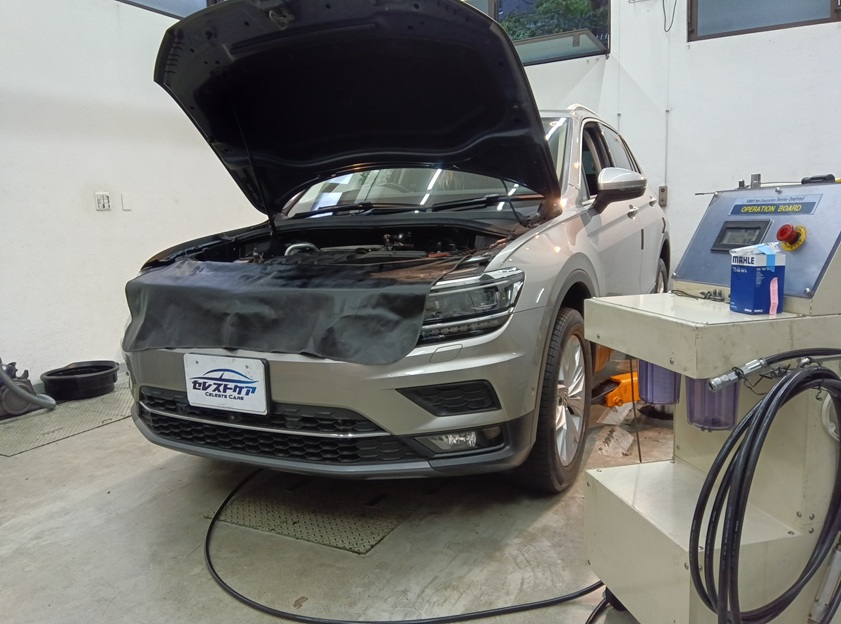 VW フォルクスワーゲン ティグアン セレストケア エンジン内部洗浄