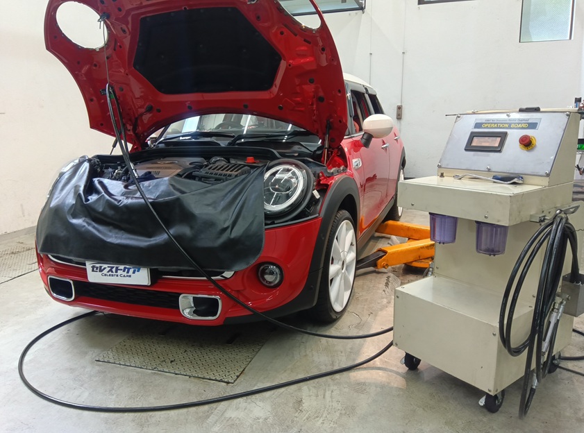 MINI Cooper クーパーSD セレストケア エンジン内部洗浄