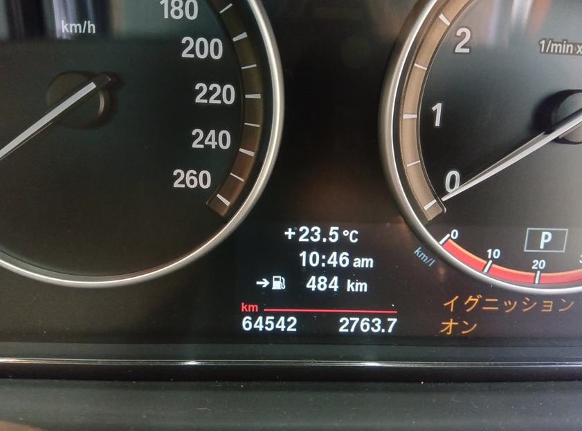 BMW 523i ツーリング セレストケア エンジン内部洗浄