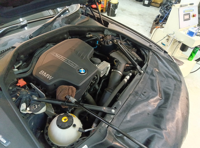 BMW 523i セレストケア エンジン内部洗浄