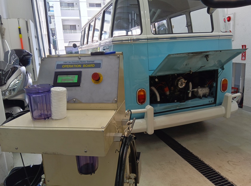 VW フォルクスワーゲン TYPEⅡ ワーゲンバス セレストケア エンジン内部洗浄