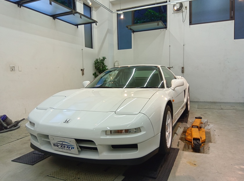 ホンダ NSX セレストケア エンジン内部洗浄 オイル交換