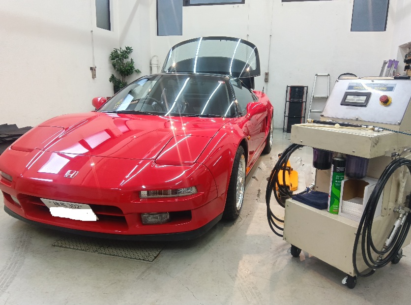 ホンダ NSX セレストケア エンジン内部洗浄
