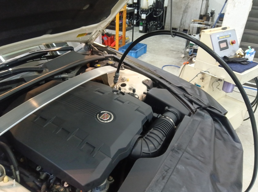 キャデラック CTSワゴン 3.6L  セレストケア エンジン内部洗浄
