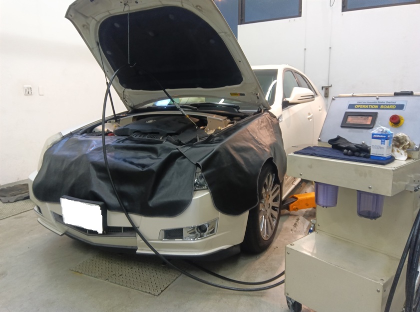 キャデラック CTSワゴン 3.6L  セレストケア エンジン内部洗浄