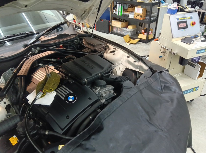 BMW Z4 セレストケア エンジン内部洗浄