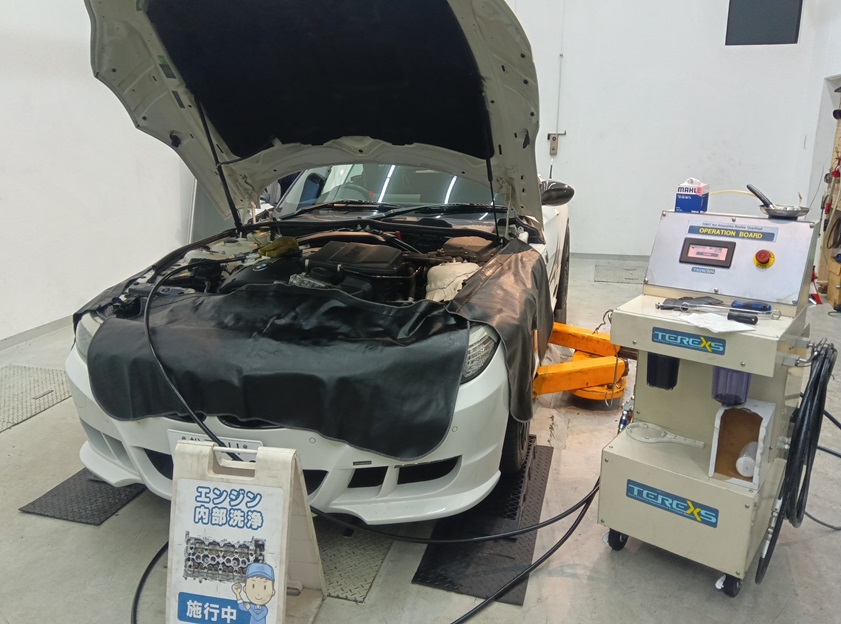 BMW Z4 セレストケア エンジン内部洗浄
