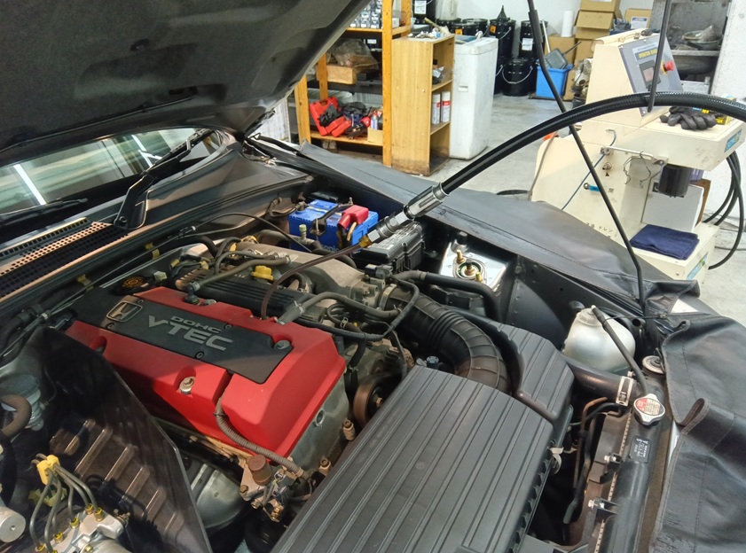 ホンダ S2000 セレストケア エンジン内部洗浄 オイル交換