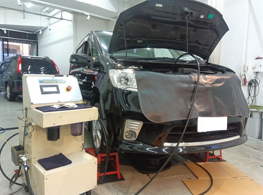 日産 セレナ セレストケア エンジン内部洗浄