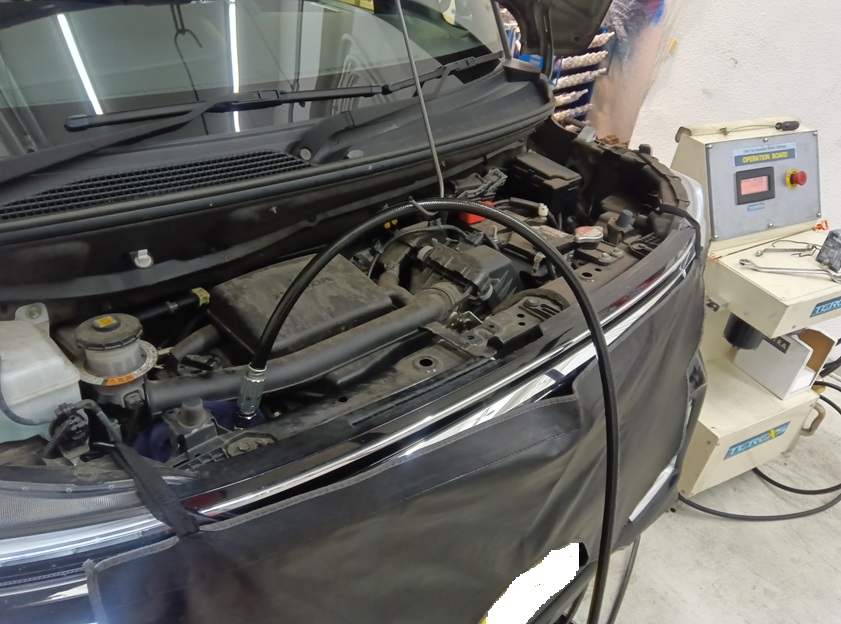 ホンダ N-BOX セレストケア エンジン内部洗浄 オイル交換