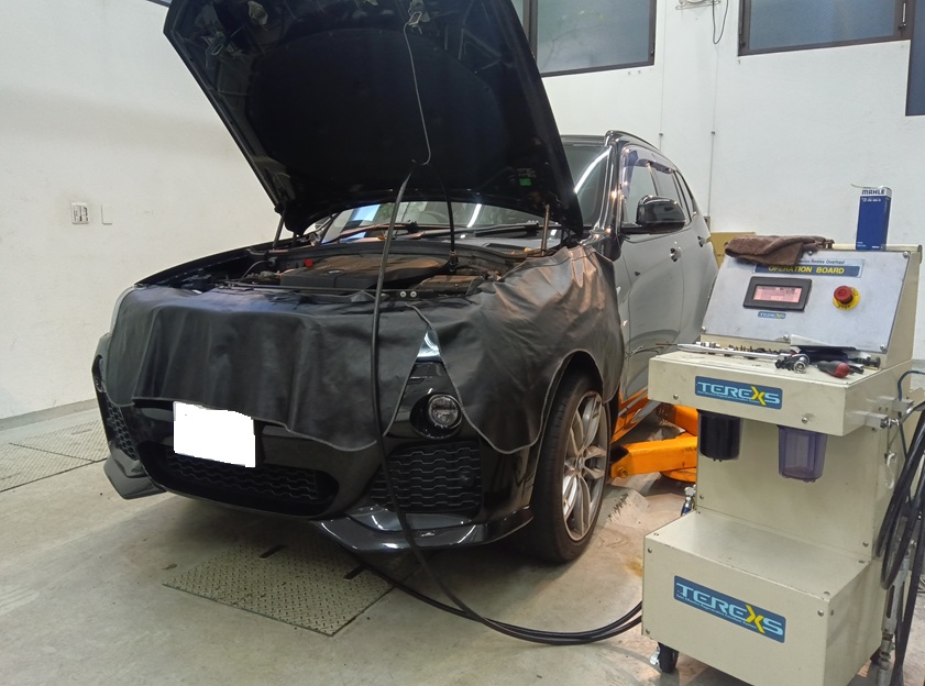BMW X3 F25 20d ディーゼル セレストケア エンジン内部洗浄