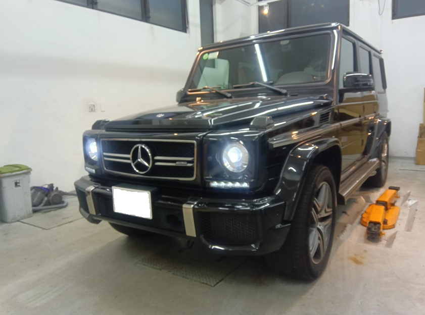 ベンツ ゲレンデ G63 セレストケア エンジン内部洗浄