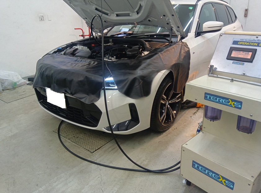 BMW 320i ツーリング セレストケア エンジン内部洗浄