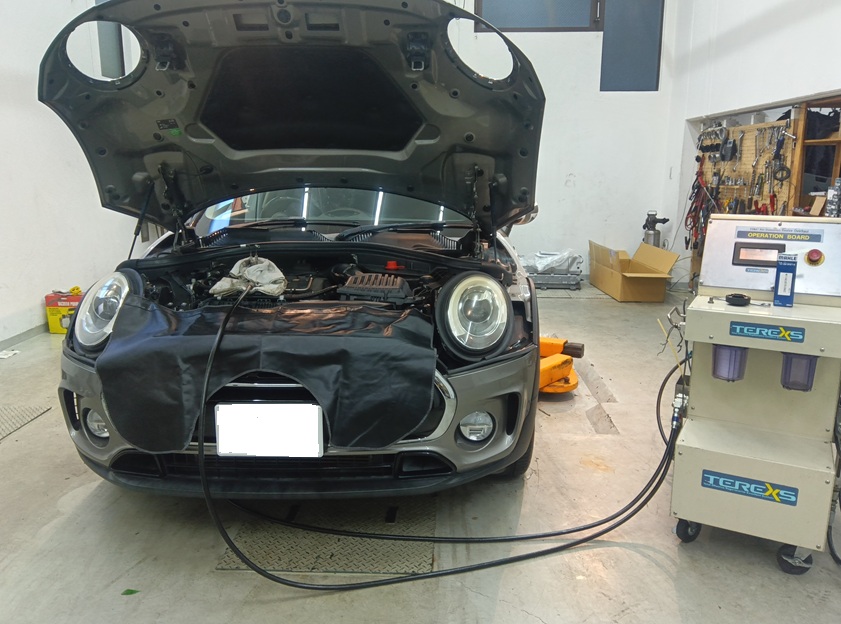 MINI Cooper クーパーS セレストケア エンジン内部洗浄