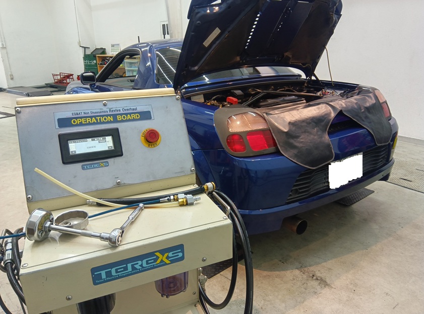 トヨタ MR-S  セレストケア エンジン内部洗浄