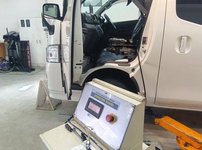 日産 キャラバン E26 セレストケア エンジン内部洗浄 DPF洗浄