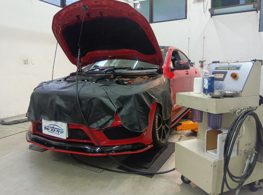 ベンツ CLA セレストケア エンジン内部洗浄