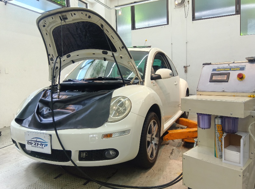 VW フォルクスワーゲン ニュービートル セレストケア エンジン内部洗浄