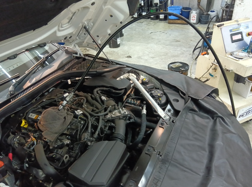 BMW Z4 セレストケア エンジン内部洗浄
