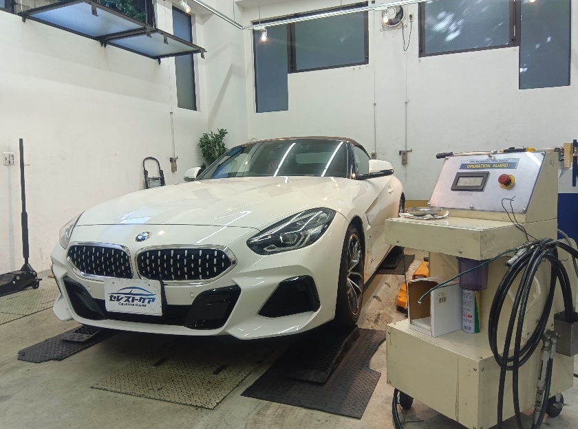 BMW Z4 セレストケア エンジン内部洗浄