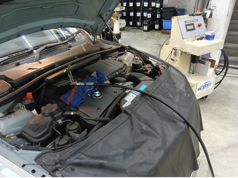 BMW 335i クーペ セレストケア エンジン内部洗浄