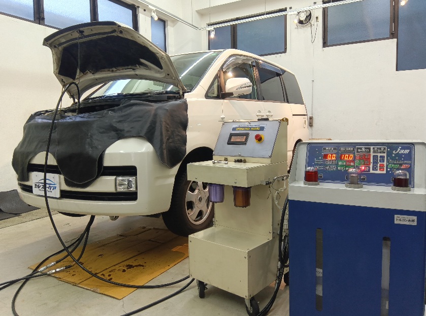 トヨタ ノア ヴォクシー AT内部洗浄 トルコン太郎 ATF圧送交換