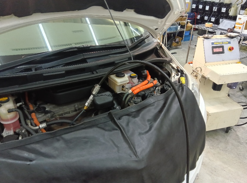 トヨタ エスティマ ハイブリッド セレストケア エンジン内部洗浄