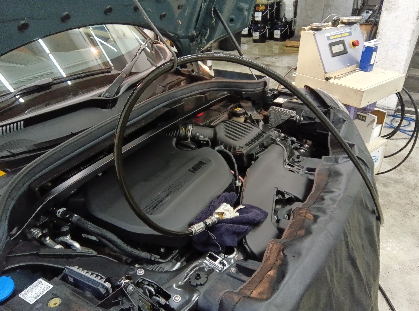 MINI クロスオーバー セレストケア エンジン内部洗浄