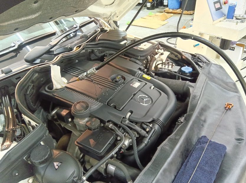 メルセデスベンツ W203 200 セレストケア エンジン内部洗浄