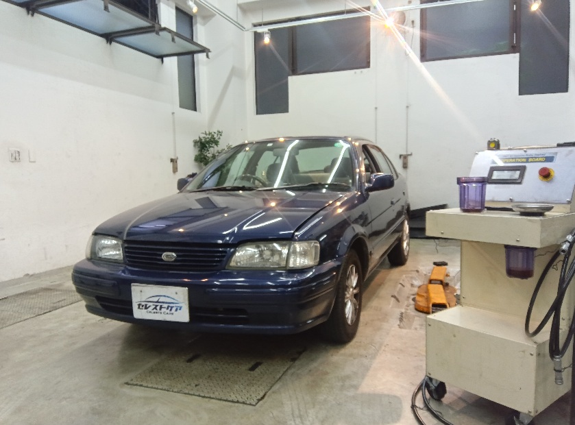 トヨタ コルサ ディーゼル セレストケア エンジン内部洗浄