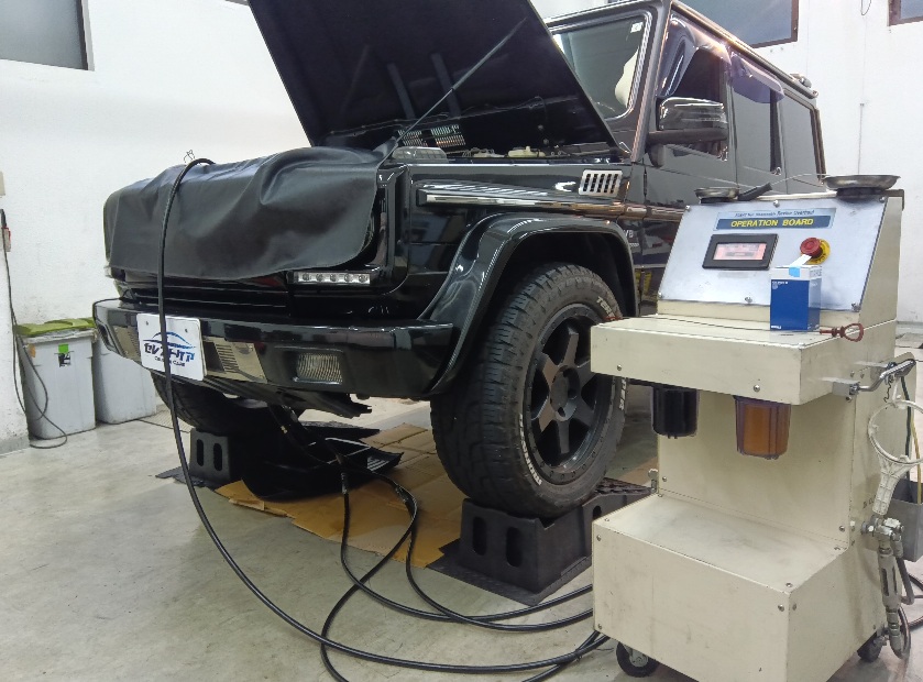 メルセデス ベンツ ゲレンデ セレストケア AT内部洗浄 トルコン太郎 ATF圧送交換