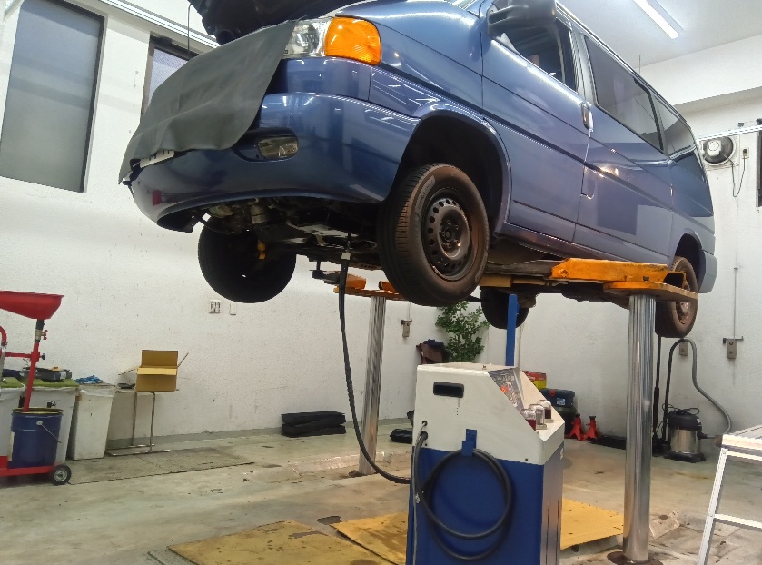 フォルクスワーゲン ヴァナゴン セレストケア AT内部洗浄 トルコン太郎 ATF交換