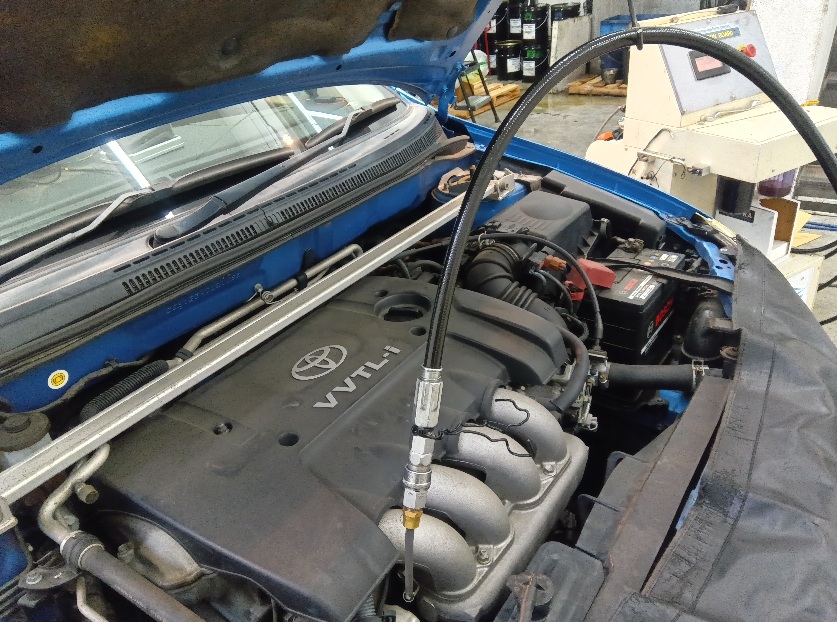 トヨタ カローラ ランクス セレストケア エンジン内部洗浄