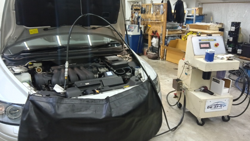 ボルボ VOLVO V50 セレストケア エンジン内部洗浄