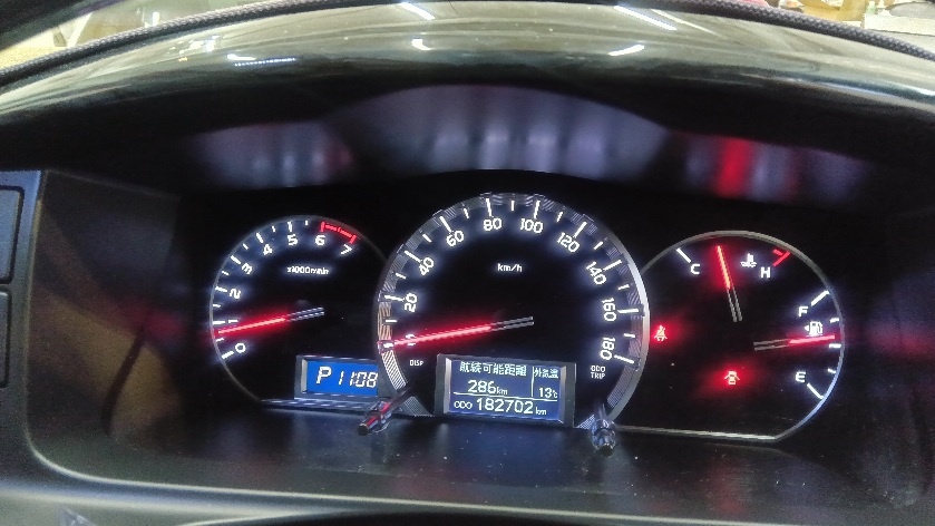 トヨタ ハイエース  ガソリン セレストケア エンジン内部洗浄