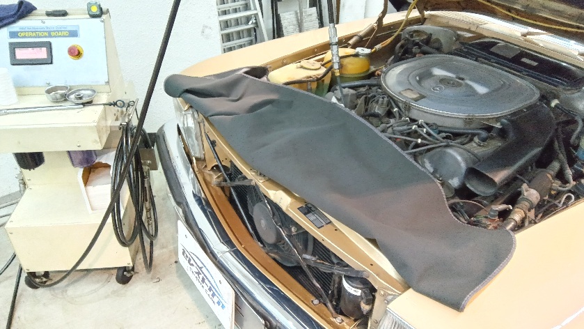 メルセデスベンツ SL380 セレストケア エンジン内部洗浄