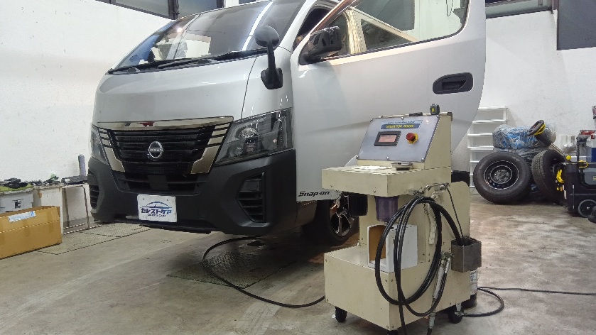 日産キャラバン E26 NV350 セレストケア エンジン内部洗浄 DPF交換