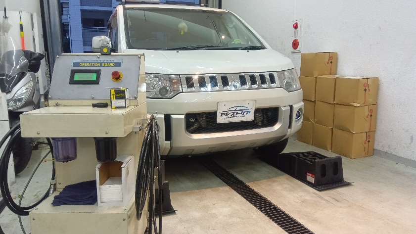 三菱 デリカ D5 ディーゼル セレストケア エンジン内部洗浄