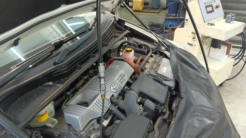 トヨタ ハイエース  ガソリン セレストケア エンジン内部洗浄