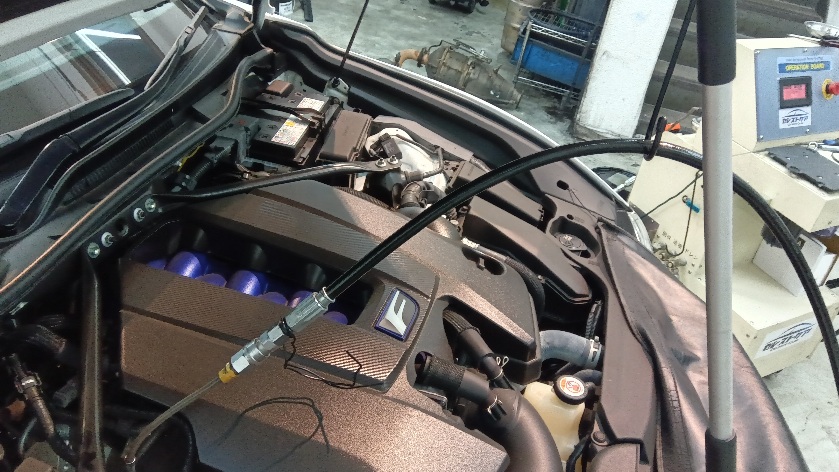 レクサス RC-F セレストケア エンジン内部洗浄
