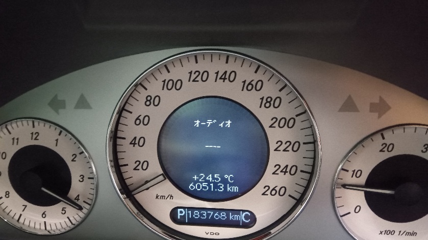メルセデスベンツ W211 セレストケア エンジン内部洗浄 AT内部洗浄
