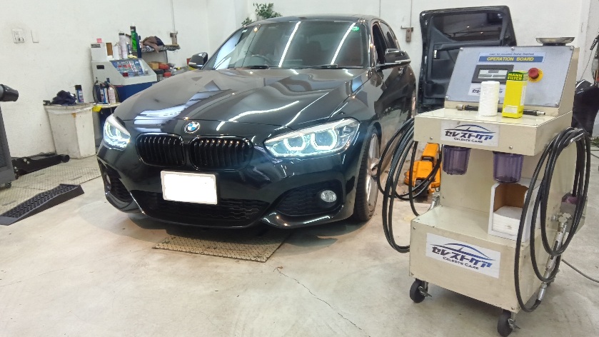 BMW 118i セレストケア エンジン内部洗浄